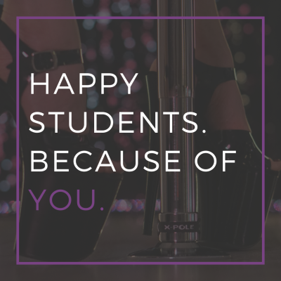 Happy students. Because of you.